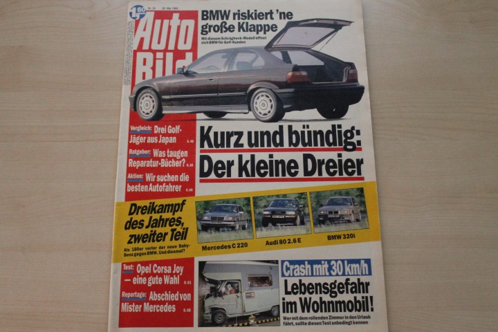 Deckblatt Auto Bild (22/1993)